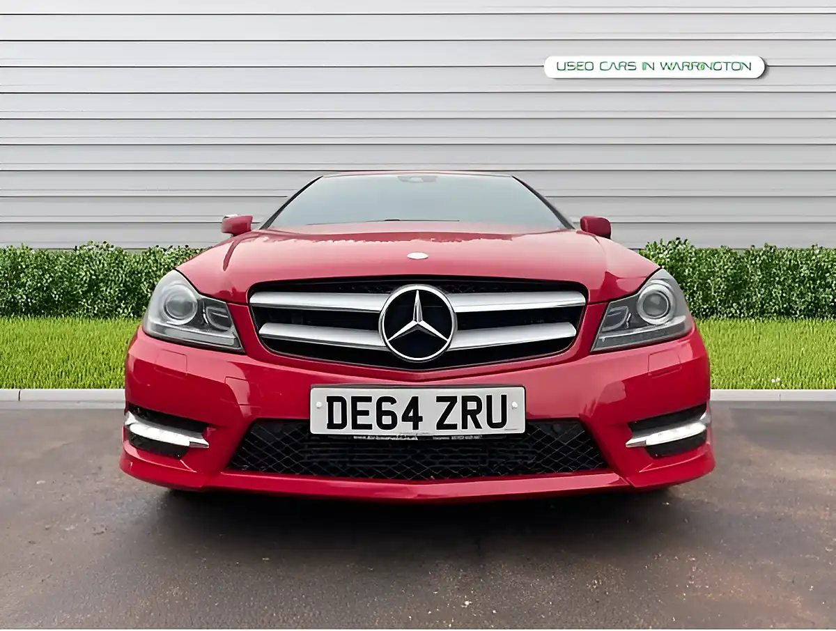 Used 2014 Mercedes-Benz C Class AMG Sport Edition Carmin Red - Interior and Exterior details 17