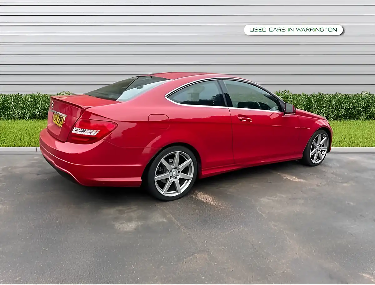 Used 2014 Mercedes-Benz C Class AMG Sport Edition Carmin Red - Interior and Exterior details 2