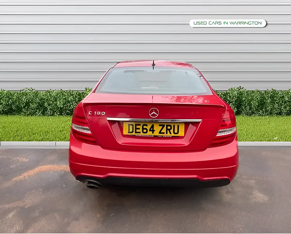 Used 2014 Mercedes-Benz C Class AMG Sport Edition Carmin Red - Interior and Exterior details 4