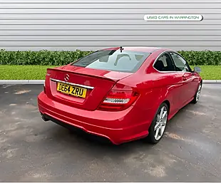 Used 2014 Mercedes-Benz C Class AMG Sport Edition Carmin Red - Interior and Exterior details 6