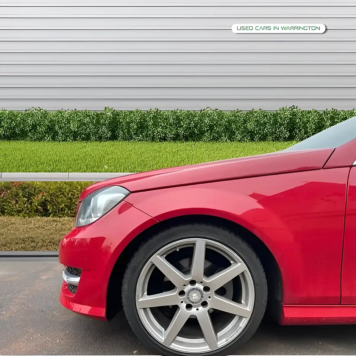 Used 2014 Mercedes-Benz C Class AMG Sport Edition Carmin Red - Interior and Exterior details 7