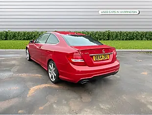 Used 2014 Mercedes-Benz C Class AMG Sport Edition Carmin Red - Interior and Exterior details 8