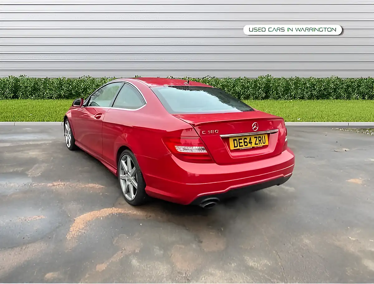 Used 2014 Mercedes-Benz C Class AMG Sport Edition Carmin Red - Interior and Exterior details 8