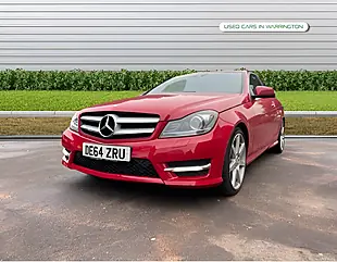Used 2014 Mercedes-Benz C Class AMG Sport Edition Carmin Red - Interior and Exterior details 9