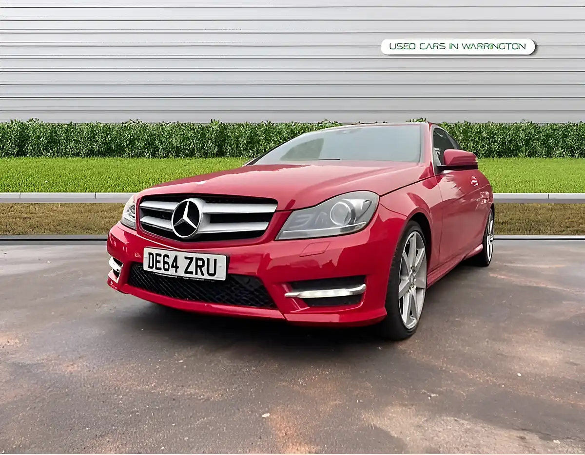 Used 2014 Mercedes-Benz C Class AMG Sport Edition Carmin Red - Interior and Exterior details 9
