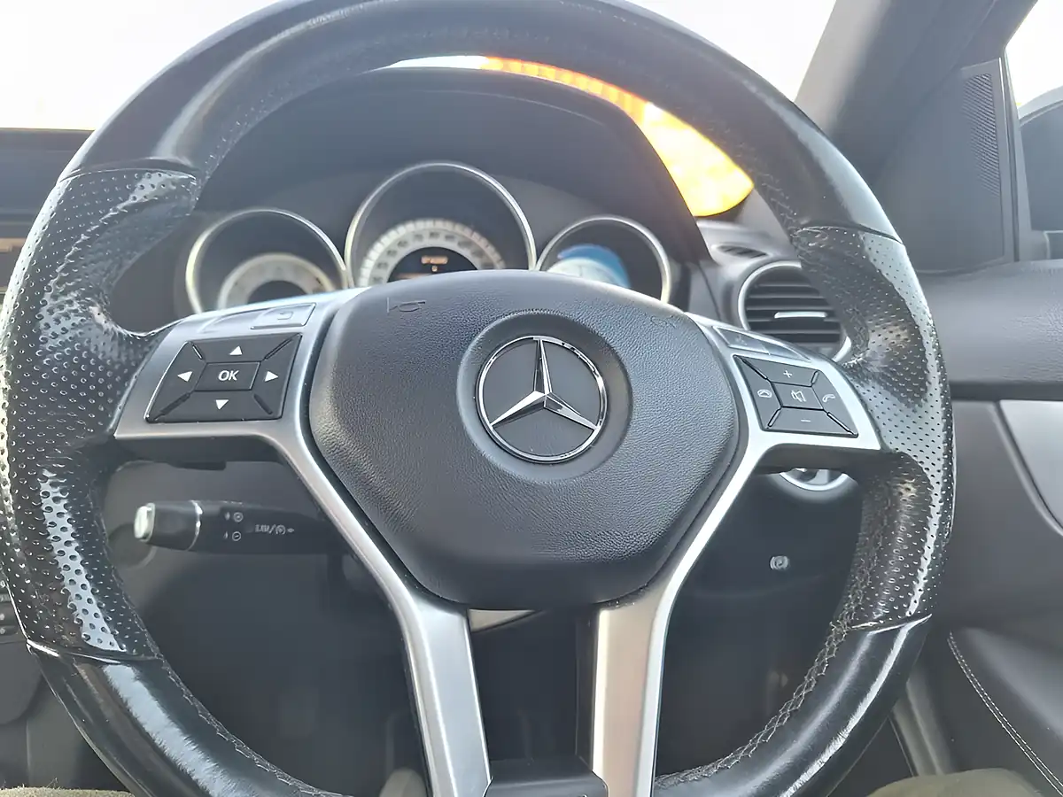 Used 2014 Mercedes-Benz C-Class AMG Sport Edition Coupe Black - Interior and Exterior details 12