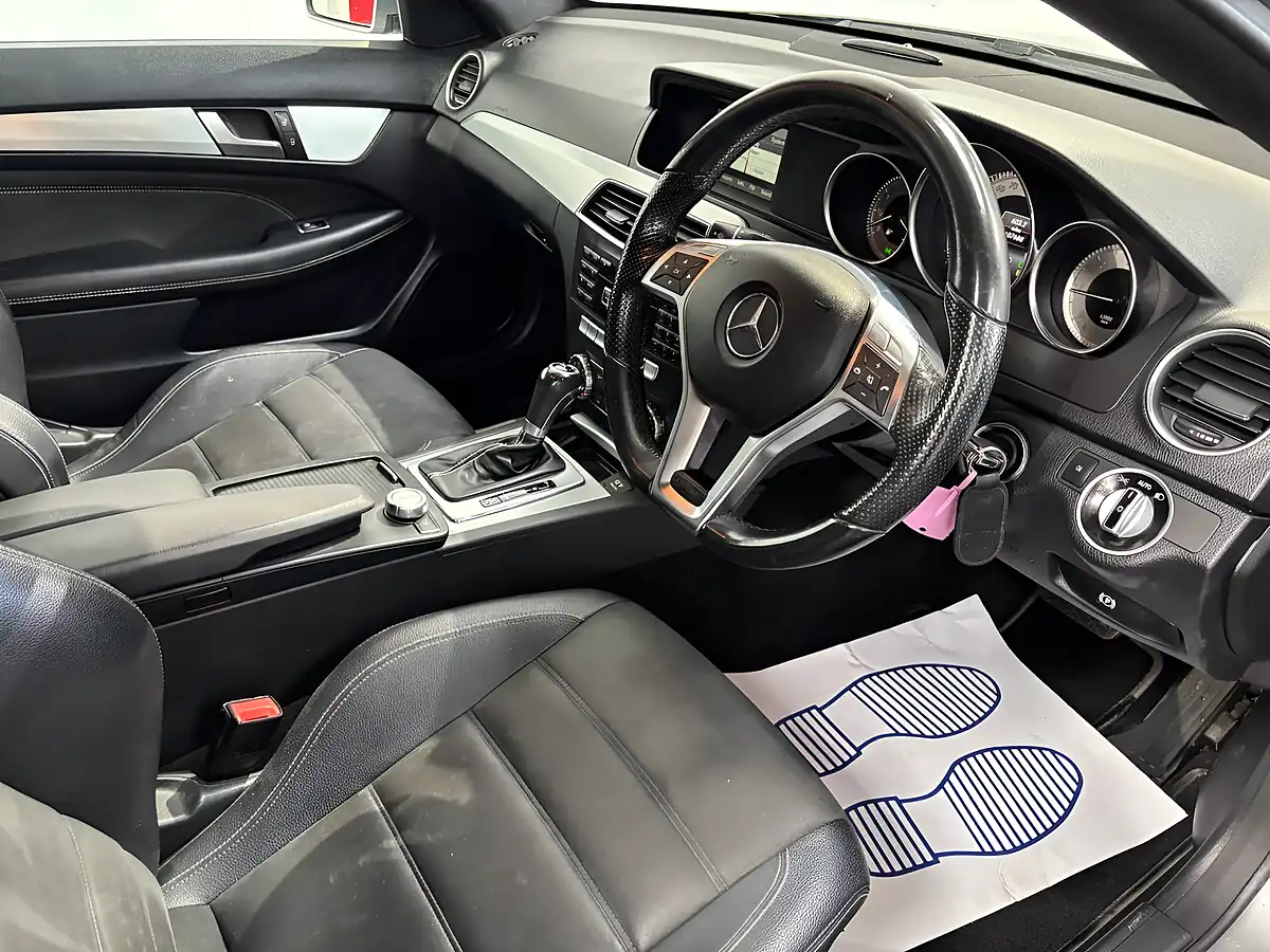 Used 2014 Mercedes-Benz C-Class AMG Sport Edition Iridium Silver - Interior and Exterior details 13