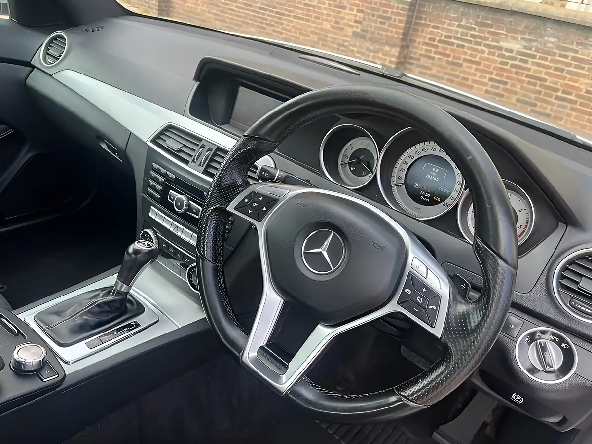 Used 2014 Mercedes-Benz C Class AMG Sport Edition Silver - Interior and Exterior details 10
