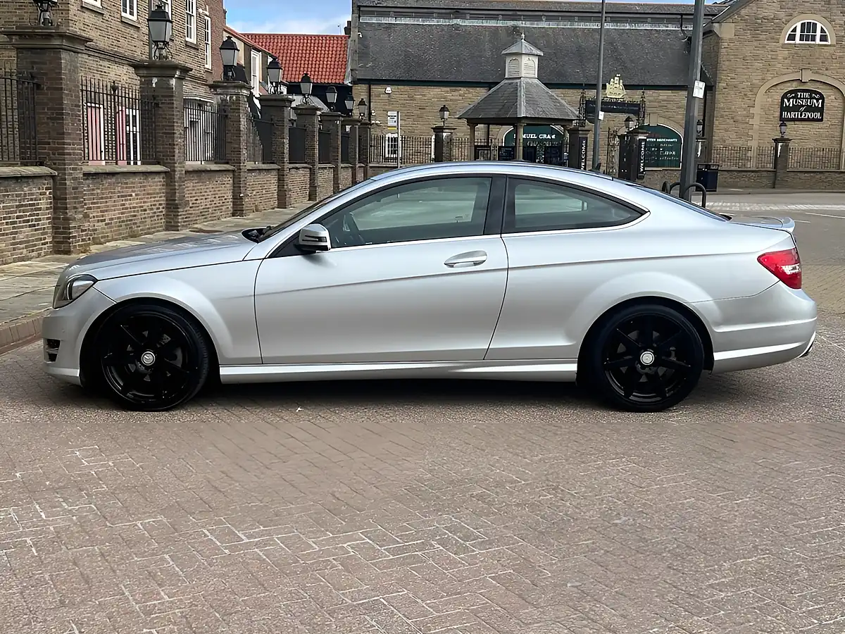 Used 2014 Mercedes-Benz C Class AMG Sport Edition Silver - Interior and Exterior details 19
