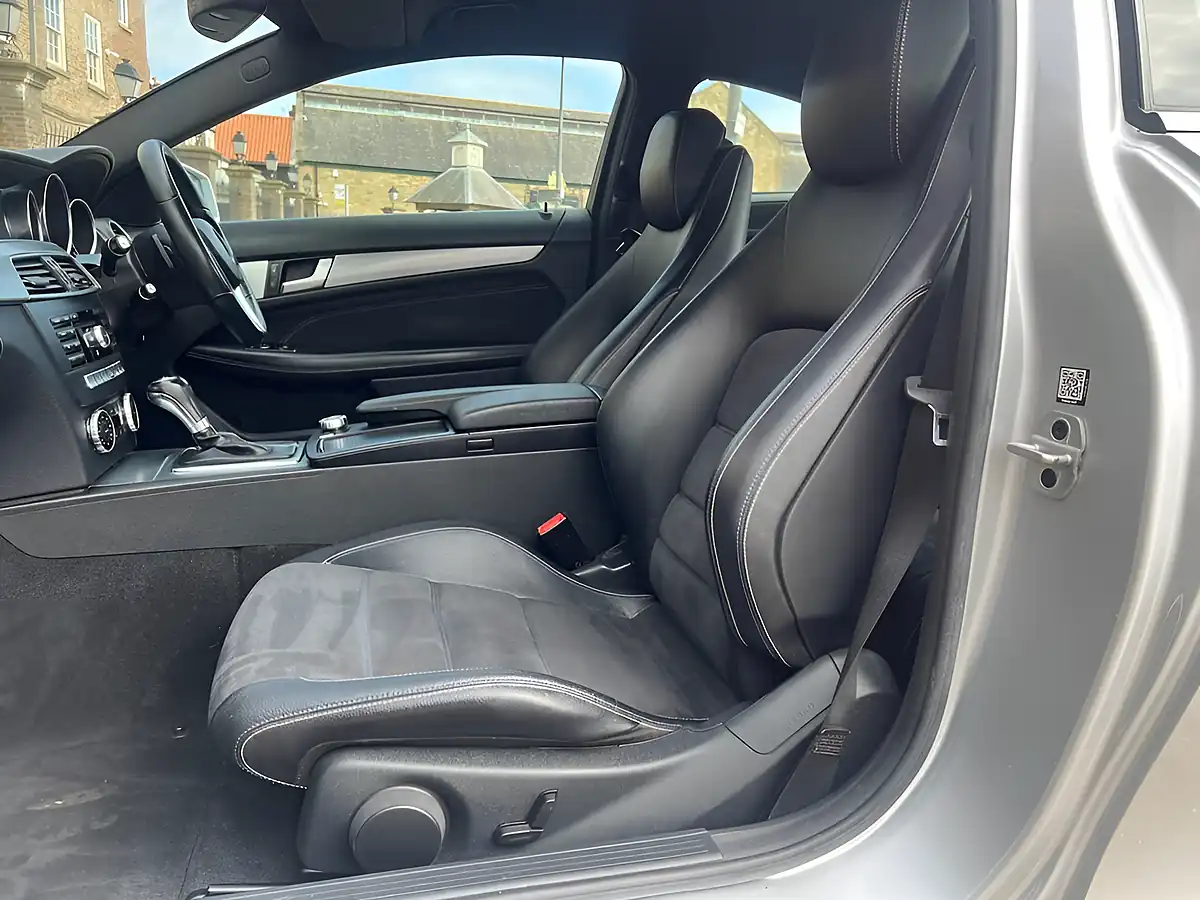 Used 2014 Mercedes-Benz C Class AMG Sport Edition Silver - Interior and Exterior details 6