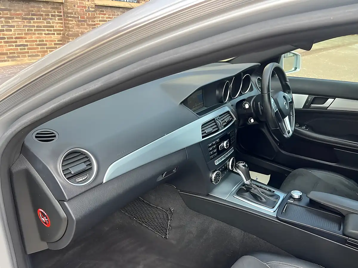 Used 2014 Mercedes-Benz C Class AMG Sport Edition Silver - Interior and Exterior details 8