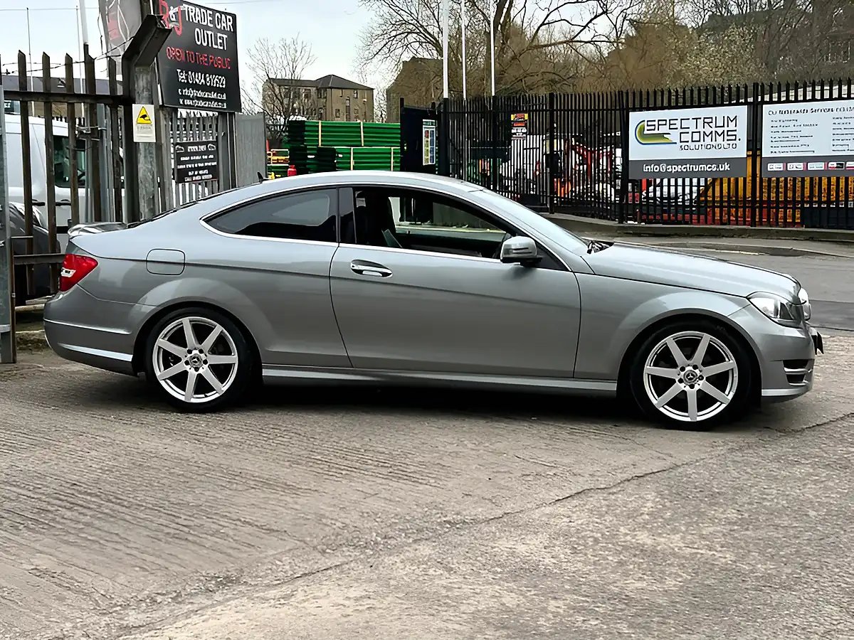 Used 2014 Mercedes-Benz C Class AMG Sport Edition Silver - Interior and Exterior details 10