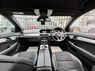 Used 2014 Mercedes-Benz C Class AMG Sport Edition Silver - Interior and Exterior details 13