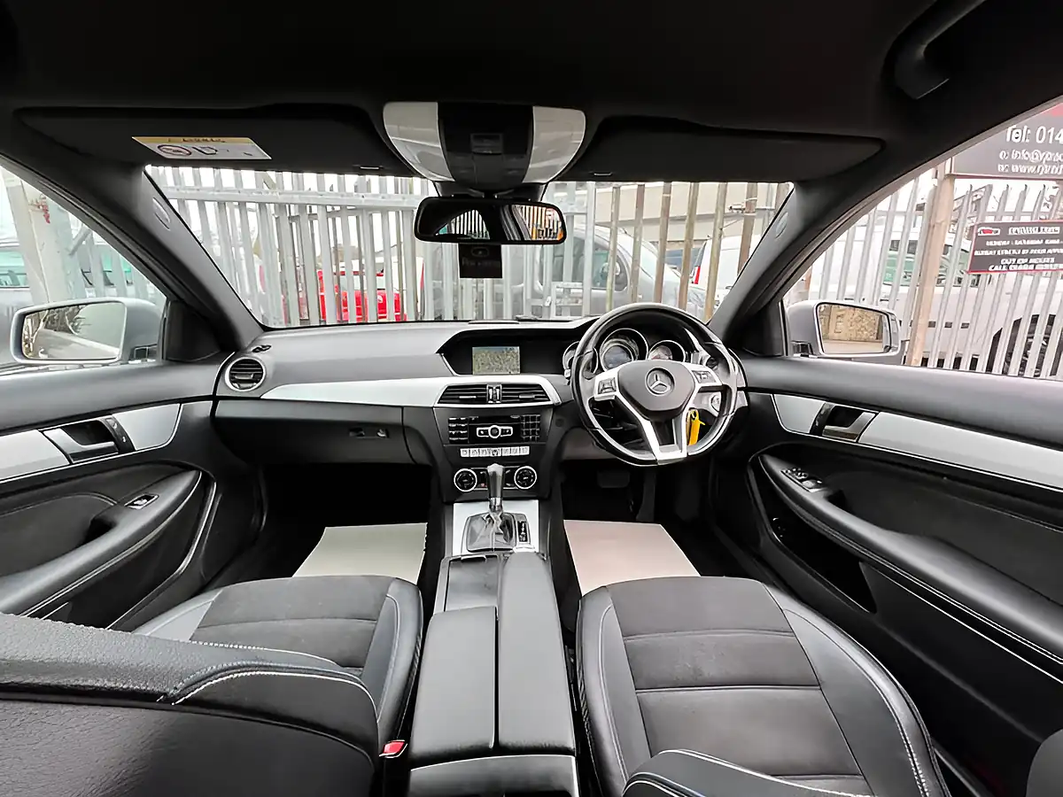 Used 2014 Mercedes-Benz C Class AMG Sport Edition Silver - Interior and Exterior details 13