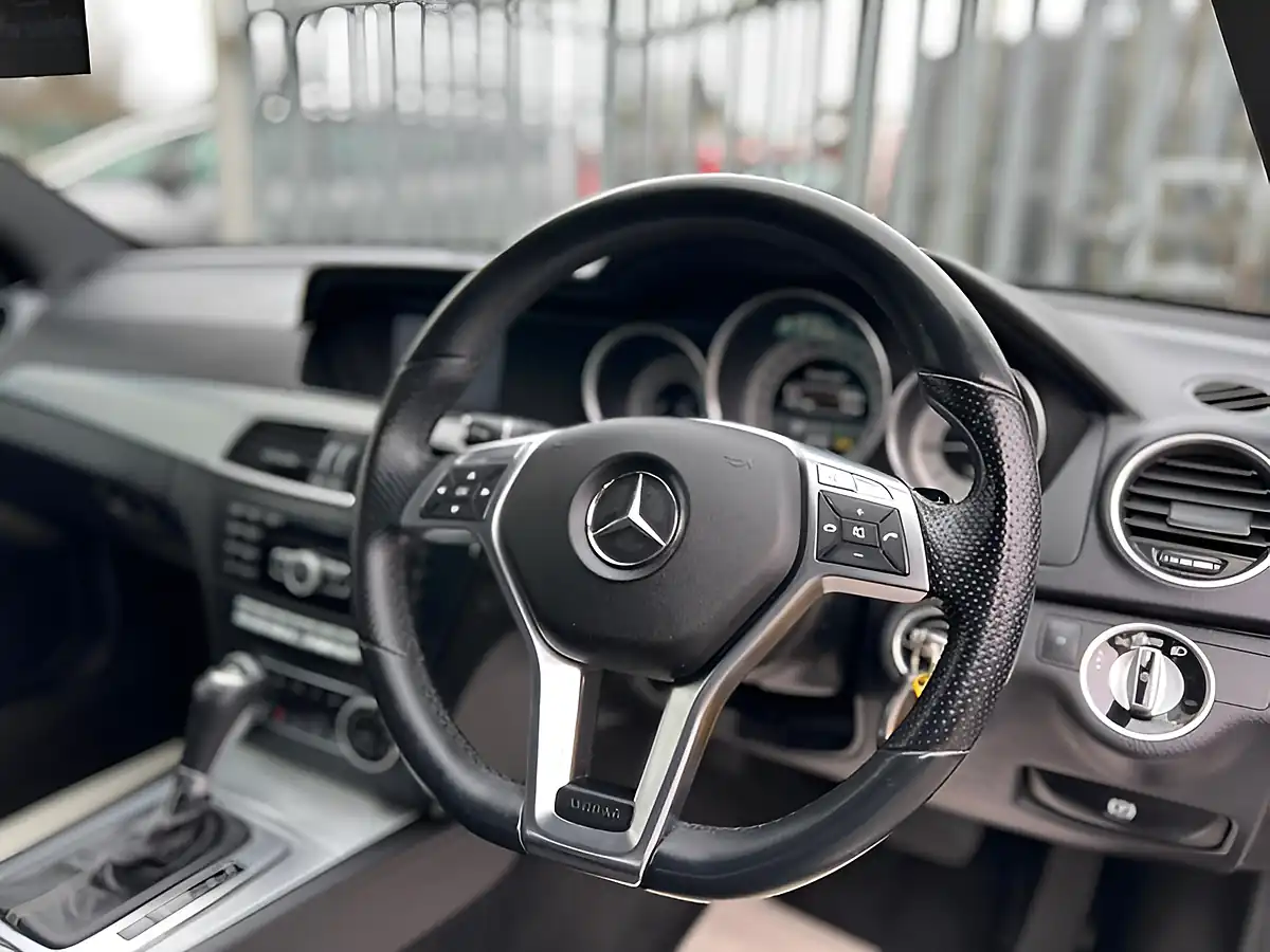 Used 2014 Mercedes-Benz C Class AMG Sport Edition Silver - Interior and Exterior details 15