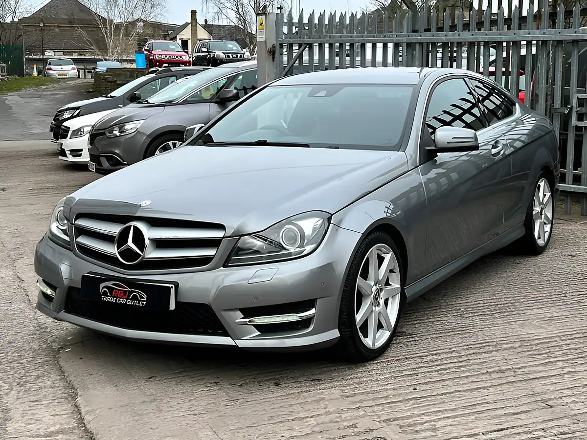 Used 2014 Mercedes-Benz C Class AMG Sport Edition Silver - Interior and Exterior details 3