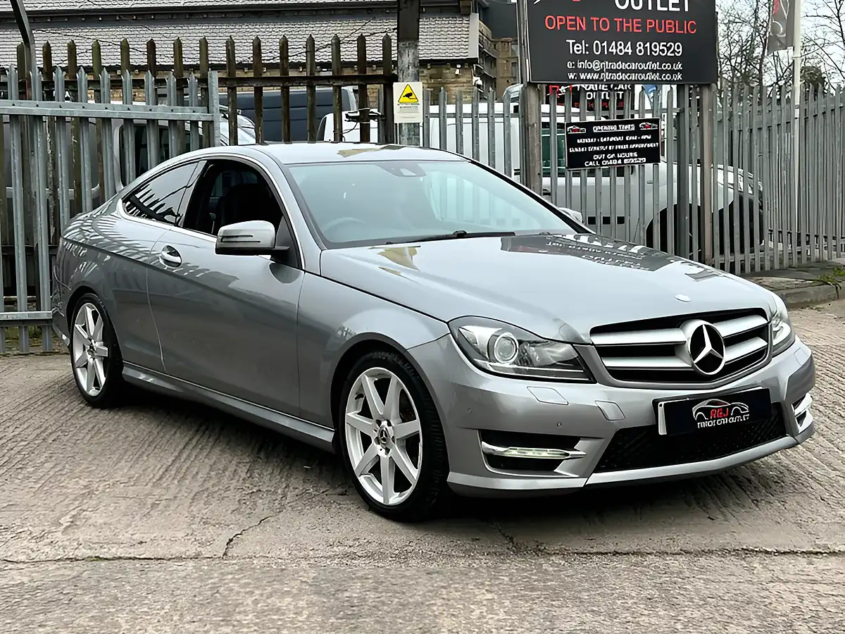 Used 2014 Mercedes-Benz C Class AMG Sport Edition Silver - Interior and Exterior details 4