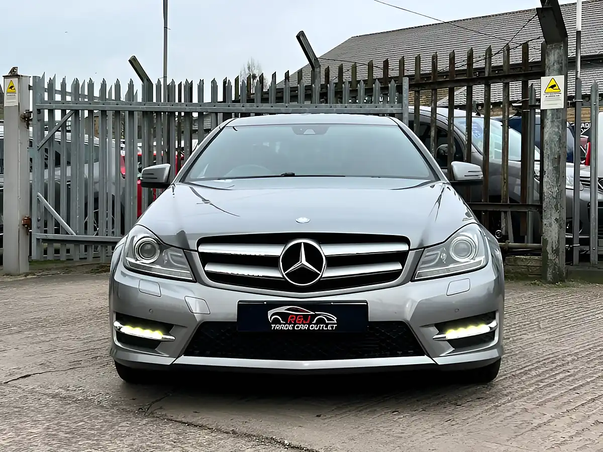 Used 2014 Mercedes-Benz C Class AMG Sport Edition Silver - Interior and Exterior details 6