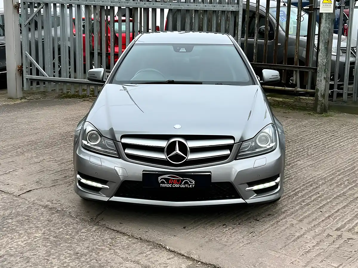 Used 2014 Mercedes-Benz C Class AMG Sport Edition Silver - Interior and Exterior details 7