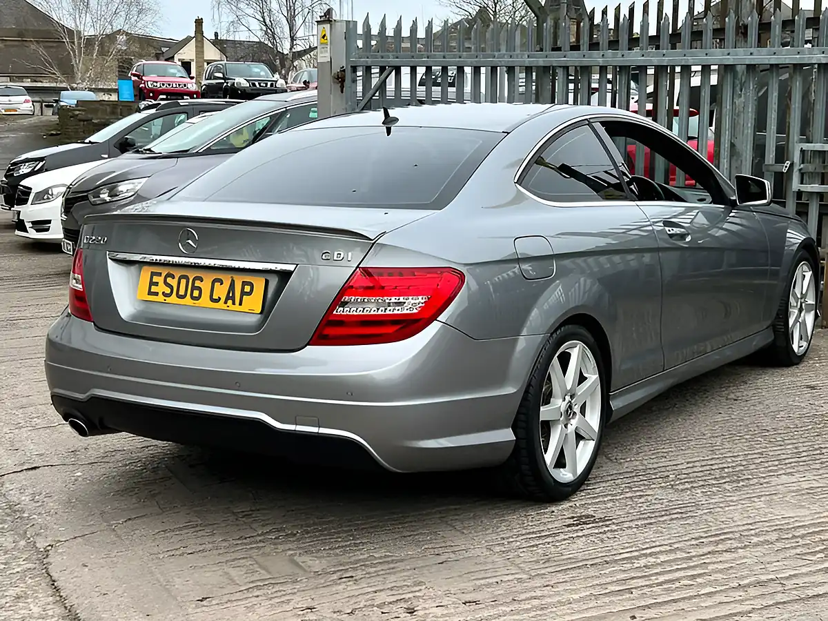Used 2014 Mercedes-Benz C Class AMG Sport Edition Silver - Interior and Exterior details 9
