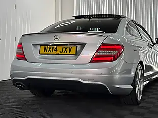 Used 2014 Mercedes-Benz C Class AMG Sport Edition Silver - Interior and Exterior details 11