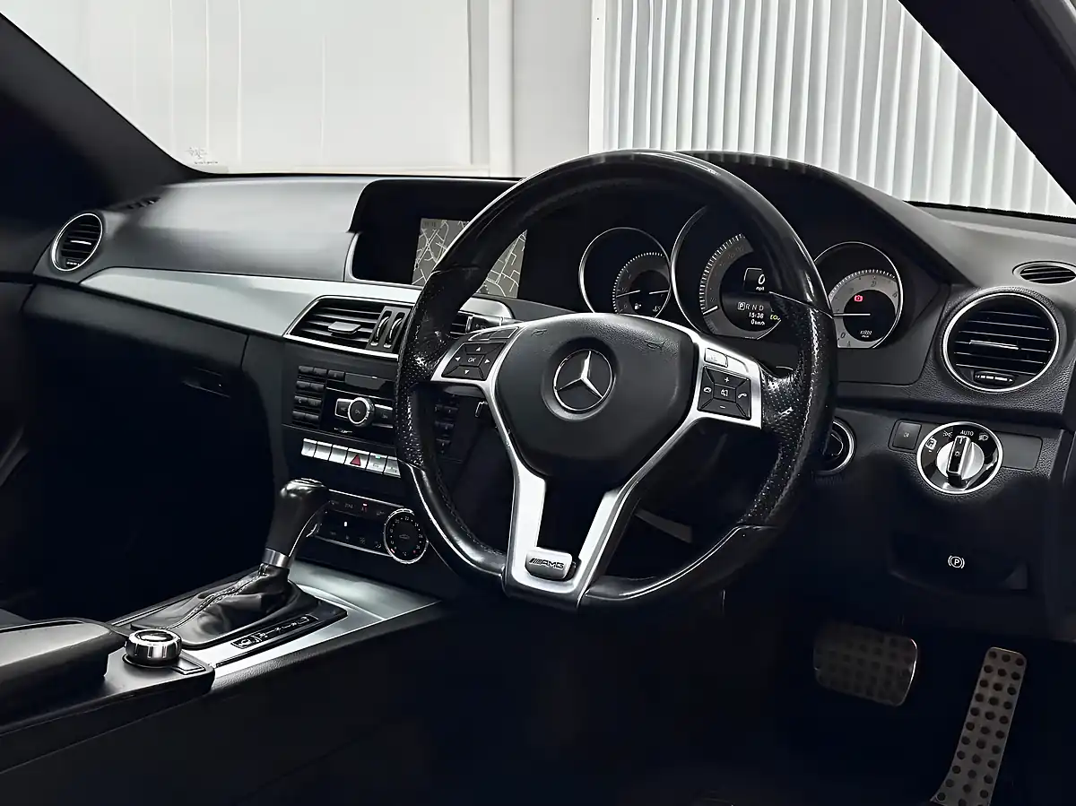 Used 2014 Mercedes-Benz C Class AMG Sport Edition Silver - Interior and Exterior details 14