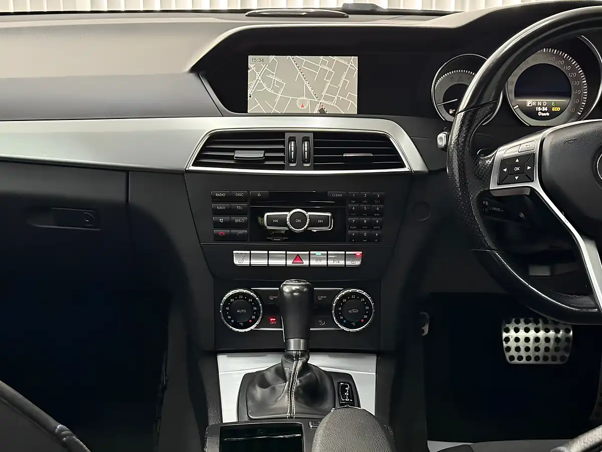 Used 2014 Mercedes-Benz C Class AMG Sport Edition Silver - Interior and Exterior details 16