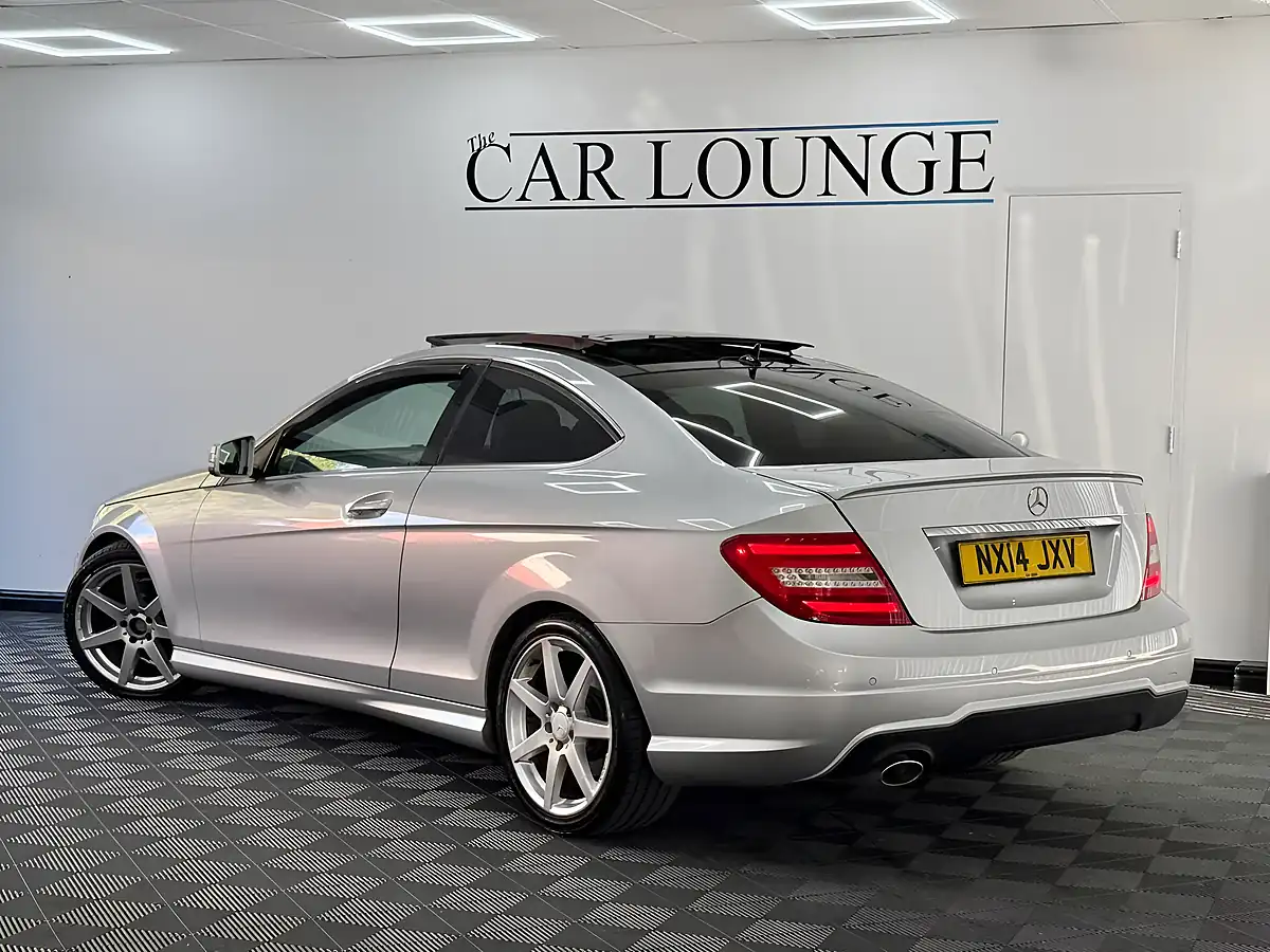 Used 2014 Mercedes-Benz C Class AMG Sport Edition Silver - Interior and Exterior details 4