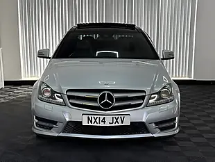 Used 2014 Mercedes-Benz C Class AMG Sport Edition Silver - Interior and Exterior details 6