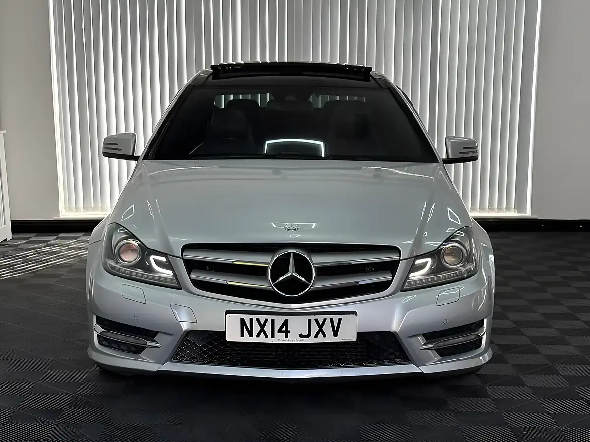 Used 2014 Mercedes-Benz C Class AMG Sport Edition Silver - Interior and Exterior details 6