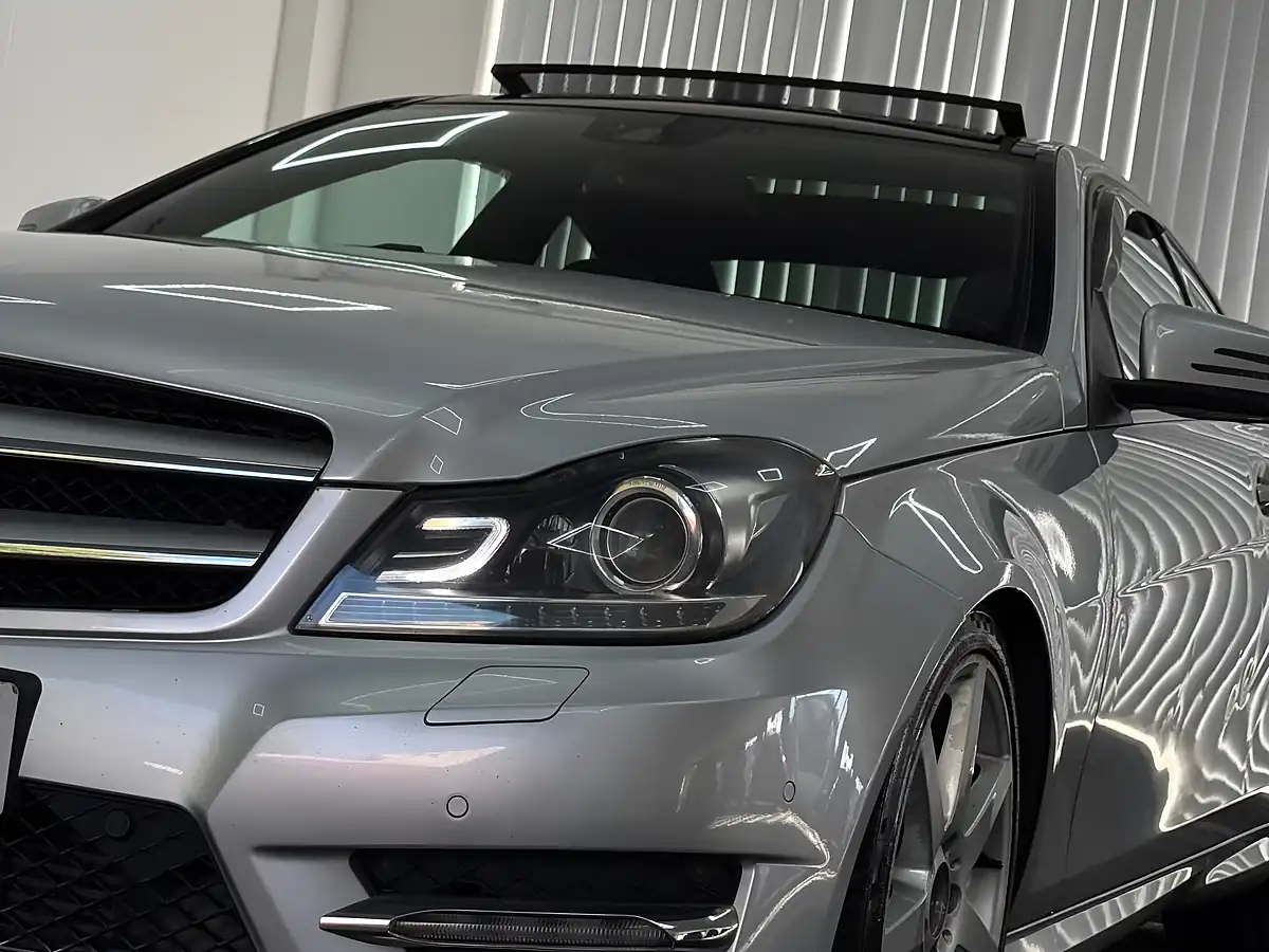 Used 2014 Mercedes-Benz C Class AMG Sport Edition Silver - Interior and Exterior details 7