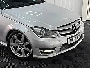 Used 2014 Mercedes-Benz C Class AMG Sport Edition Silver - Interior and Exterior details 8