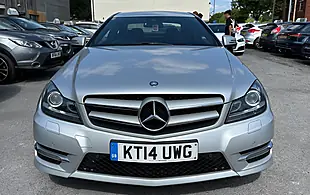 Used 2014 Mercedes-Benz C Class AMG Sport Edition Silver - Interior and Exterior details 2
