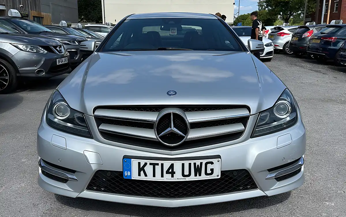 Used 2014 Mercedes-Benz C Class AMG Sport Edition Silver - Interior and Exterior details 2