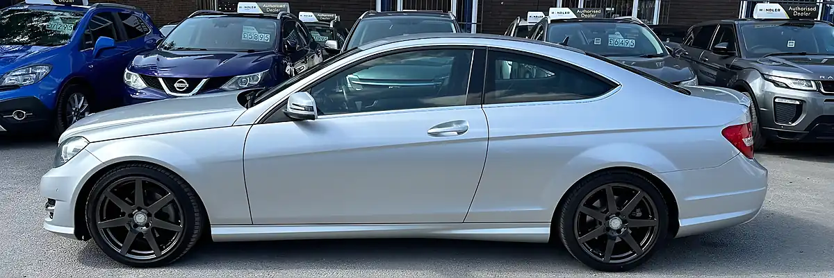 Used 2014 Mercedes-Benz C Class AMG Sport Edition Silver - Interior and Exterior details 5