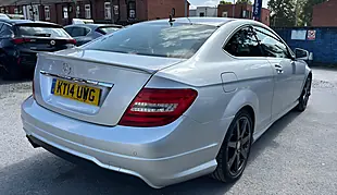 Used 2014 Mercedes-Benz C Class AMG Sport Edition Silver - Interior and Exterior details 8