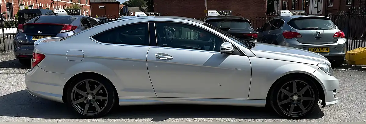 Used 2014 Mercedes-Benz C Class AMG Sport Edition Silver - Interior and Exterior details 9