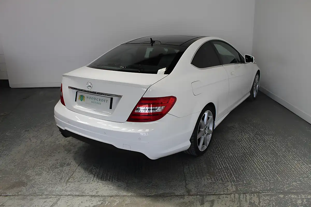 Used 2014 Mercedes-Benz C Class AMG Sport Edition White - Interior and Exterior details 6