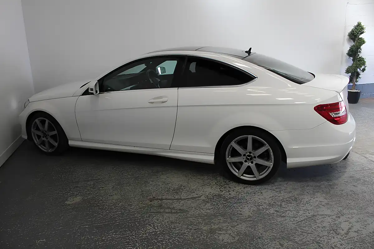 Used 2014 Mercedes-Benz C Class AMG Sport Edition White - Interior and Exterior details 7