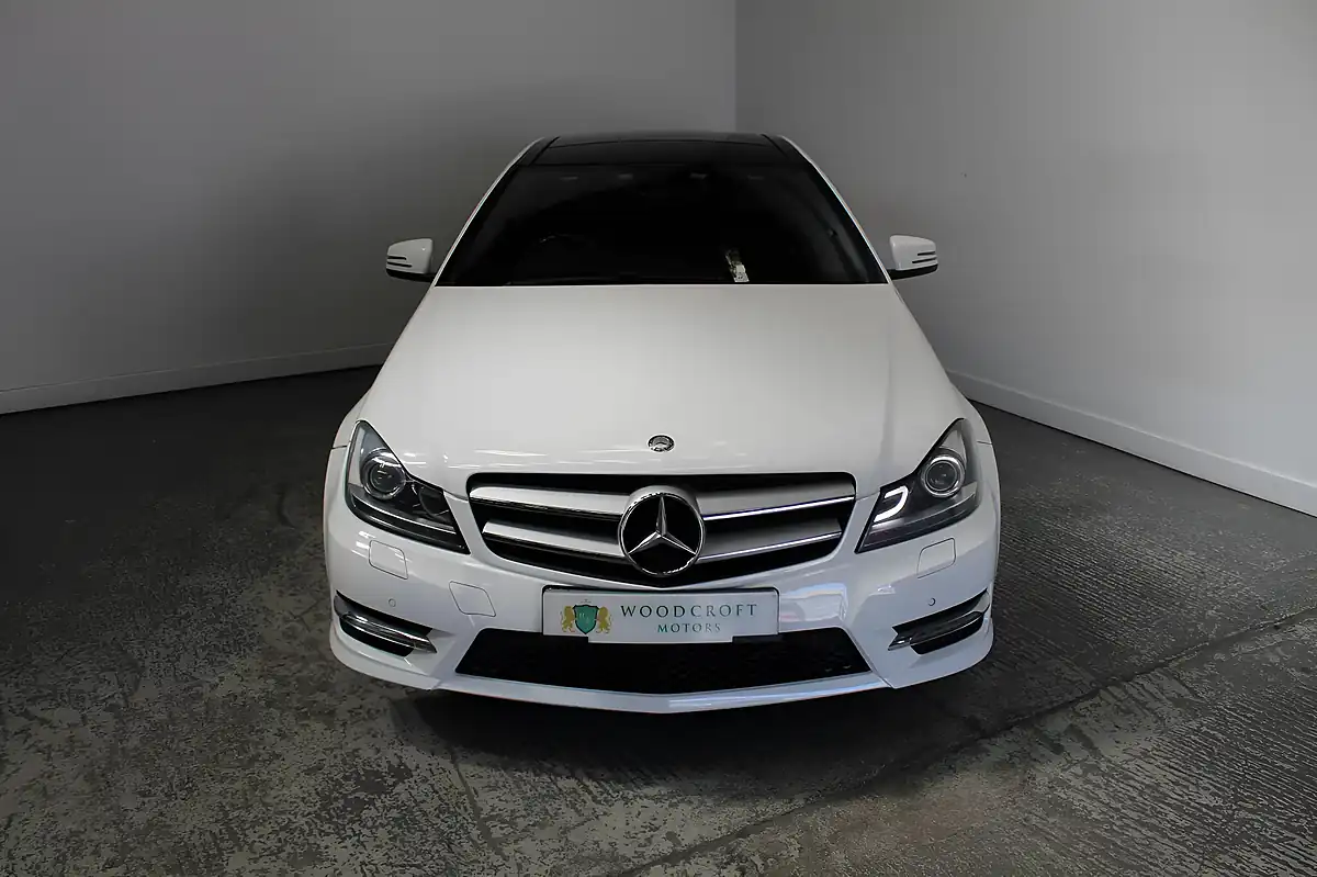 Used 2014 Mercedes-Benz C Class AMG Sport Edition White - Interior and Exterior details 9