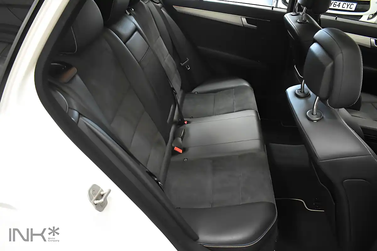 Used 2014 Mercedes-Benz C Class AMG Sport Edition White - Interior and Exterior details 11
