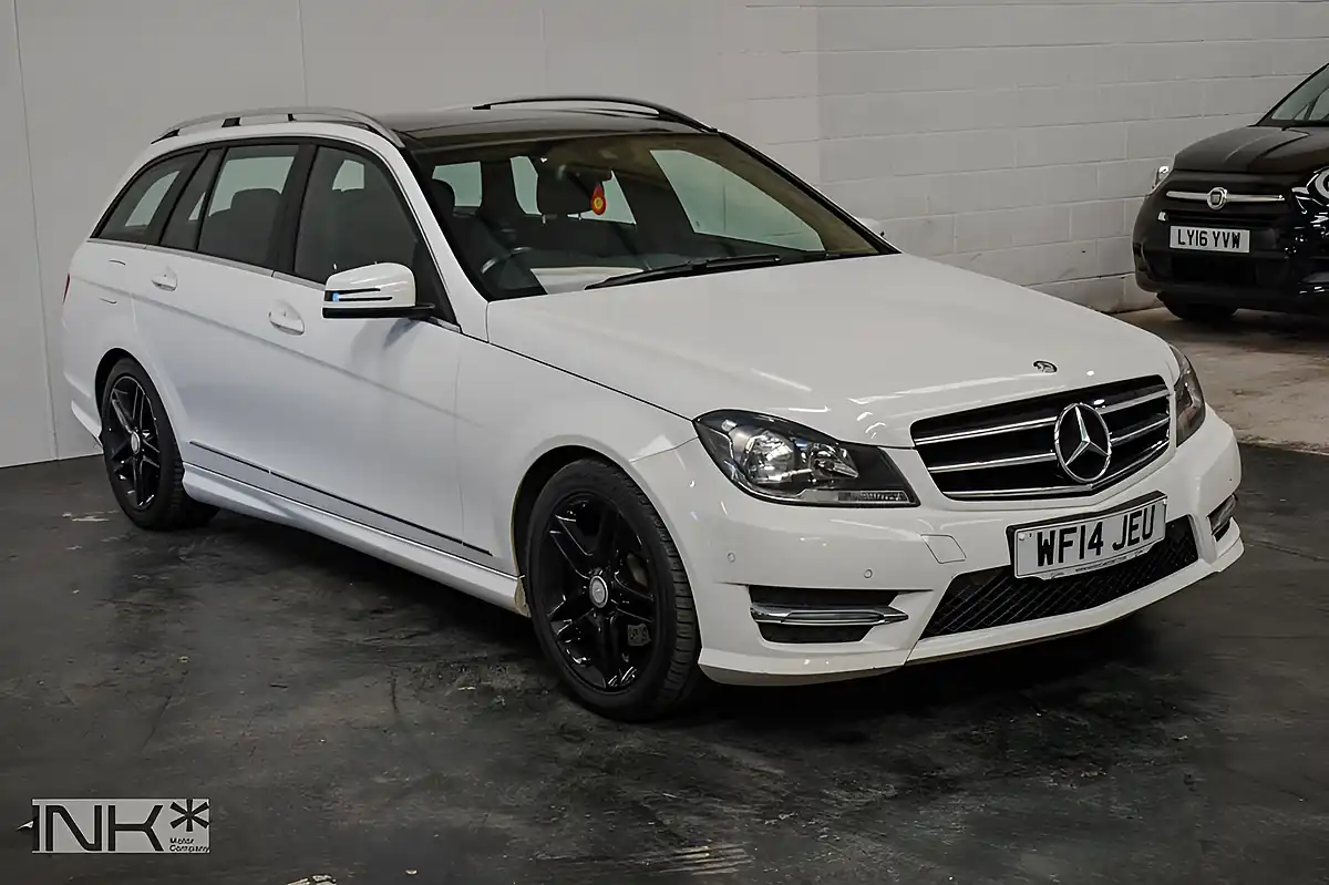 Used 2014 Mercedes-Benz C Class AMG Sport Edition White - Interior and Exterior details 3
