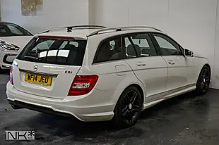 Used 2014 Mercedes-Benz C Class AMG Sport Edition White - Interior and Exterior details 6