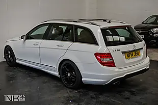 Used 2014 Mercedes-Benz C Class AMG Sport Edition White - Interior and Exterior details 8