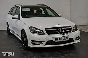 Used 2014 Mercedes-Benz C Class AMG Sport Edition White - Interior and Exterior details 9
