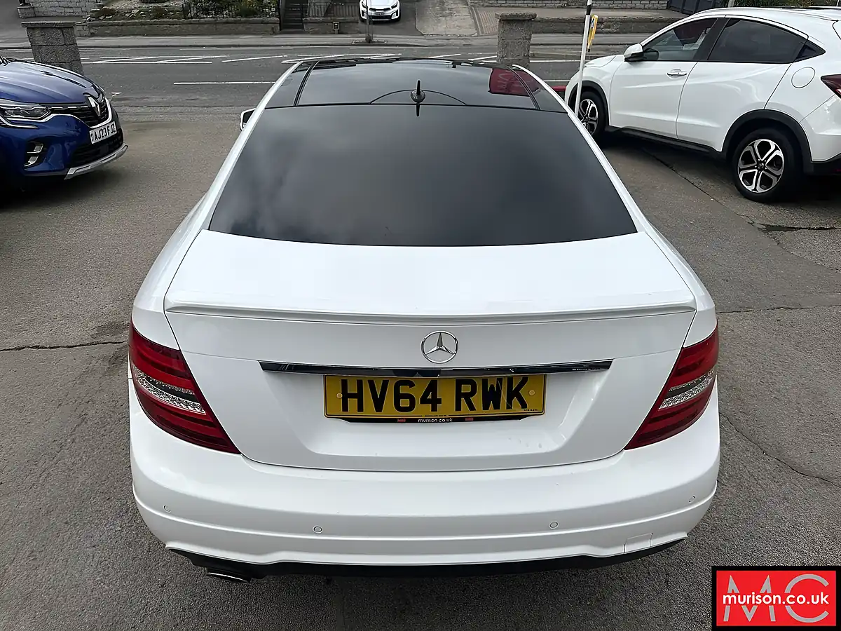 Used 2014 Mercedes-Benz C Class AMG Sport Edition White - Interior and Exterior details 11