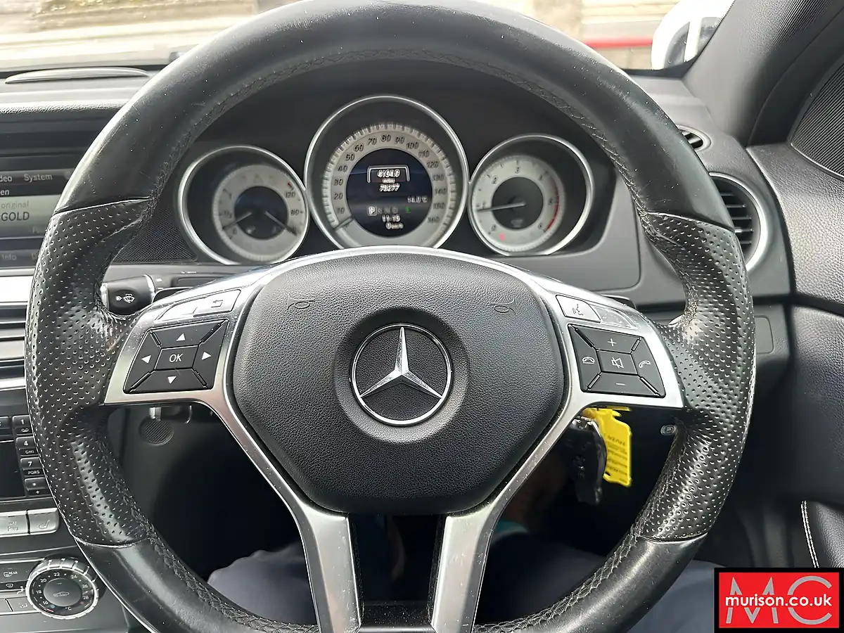 Used 2014 Mercedes-Benz C Class AMG Sport Edition White - Interior and Exterior details 16