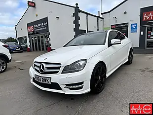 Used 2014 Mercedes-Benz C Class AMG Sport Edition White - Interior and Exterior details 3