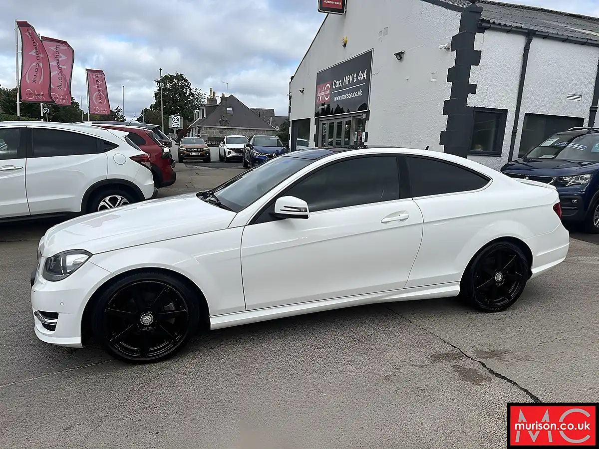 Used 2014 Mercedes-Benz C Class AMG Sport Edition White - Interior and Exterior details 6