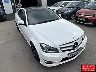 Used 2014 Mercedes-Benz C Class AMG Sport Edition White - Interior and Exterior details 8